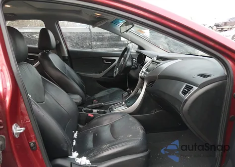 2013 Hyundai Elantra Limited z USA, uszkodzony, nr VIN 5NPDH4AE8DH253894